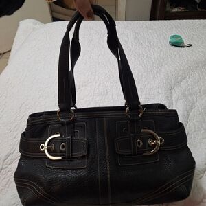Coach Soho Shoulder Bag- Pebbled Leather